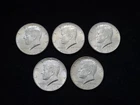 Group of 5 1964 Kennedy 90% Silver Half Dollars 02 NICE!