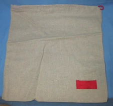 a Valentino Cloth Drawstring Dust Bag ~ 12 x 12 inches