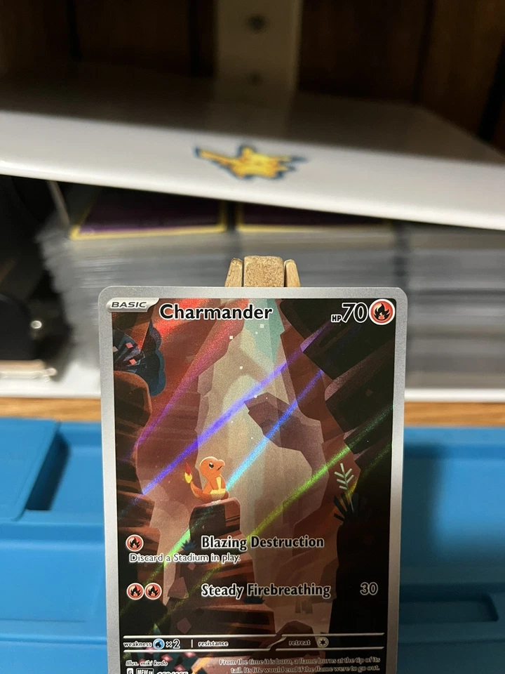 Pokemon TCG - SV: Scarlet & Violet 151 - Charmander 168/165 Illustration Rare NM - Image 4 of 4