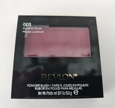 Revlon Powder Blush - PLAYFUL PLUM  # 005  - One New / Sealed Compact