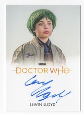 Lewin Lloyd as Sylas DOCTOR WHO Series 11 & 12 Autograph Card Auto