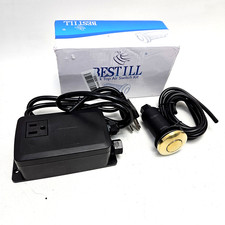 Universal Garbage Disposal Sink Top Air Switch Kit BESTILL BT40A40PBG Brush Gold