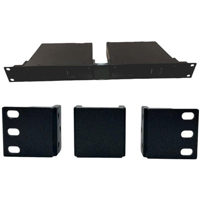 Rack Mount Kit for 2 Side By Side UAD-2 Satellite Thunderbolt - 19  1U Brackets
