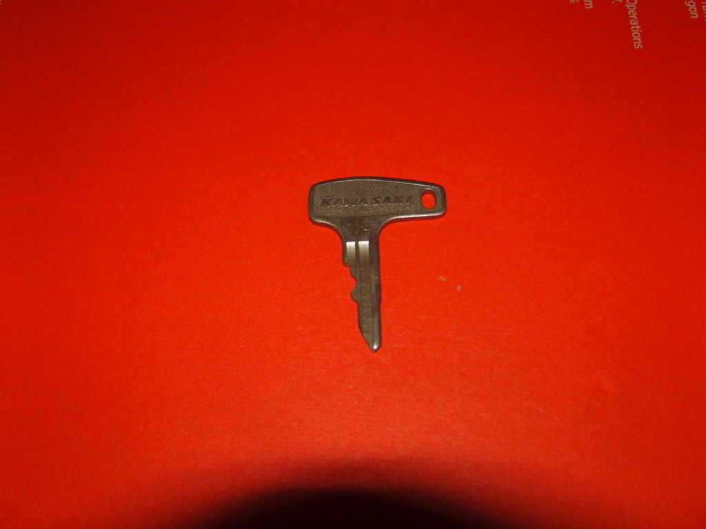 Vintage Kawasaki OEM Factory Pre Cut Key # 114 | eBay