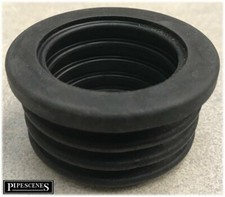 Réducteur adaptateur boss tuyau de sol caoutchouc 55 mm x 40 mm pour tés et bosses de sangle etc...