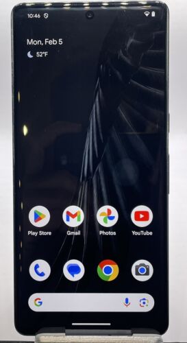 Google Pixel 7 Pro 5G 128GB Black T-Mobile Android LTE Smartphone EXCELLENT 5061 - Afbeelding 1 van 10