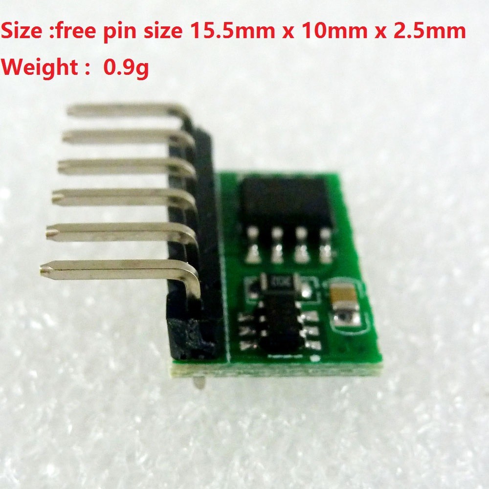 2.5V-6V 6A Flip-Flop Latch Bistable Self-locking Trigger Switch