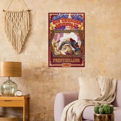 Disney Attraction Poster - Big Thunder Mountain Disneyland Paris