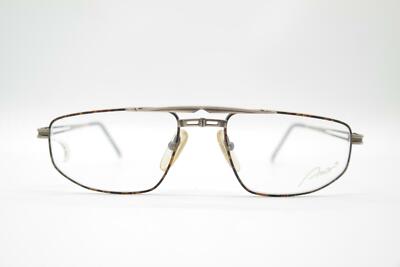 Vintage Amor 746 HA 830 Grau Mehrfarbig oval Brille Brillengestell NOS