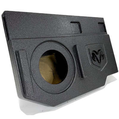 Mega Bass Dodge Ram Crew Cab 02-18 1x8'' Inch Subwoofer Box Sub Enclosure Ported