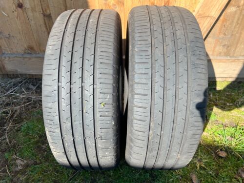 2x Continental EcoContact 6 - 205/55 R16 91V Sommerreifen 5mm Profil - Photo 1/1