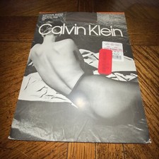 NEWCalvin Klein Ultra Daytime Sheer Pantyhose 700 Brownstone Size B 1990 Vintage