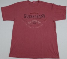 Vintage 90s Guess Jeans USA Over Dyed Shirt Vtg American 1981 Made In USA Sport