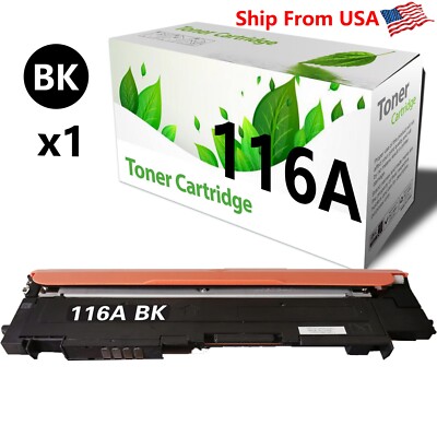 (1-Pack,Black) 116A Toner Cartridge W2060A work for Laser 150a Printers
