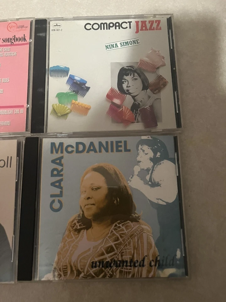 Jazz/ Blues Vocals CD Lot: Billie Holiday, Ella Fitzgerald, Nina Simone VG to EX Foto 4 de 4