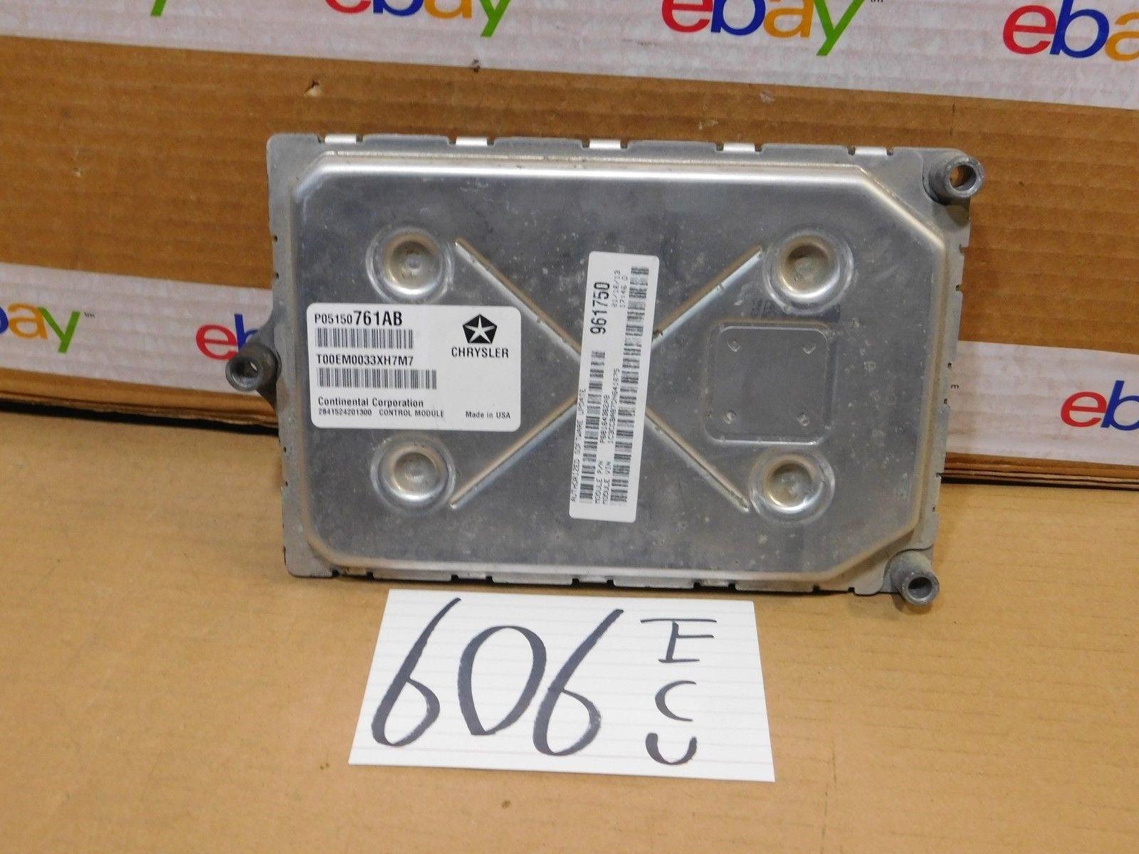 2013 CHRYSLER 200 #606 Engine Computer ECM ECU P05150761AB