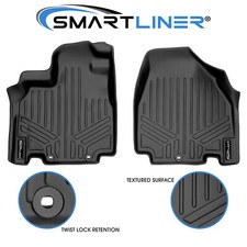 SMARTLINER Custom Fit Floor Mats 1st Row Liner Set OEM 2011-2017 Honda Odyssey