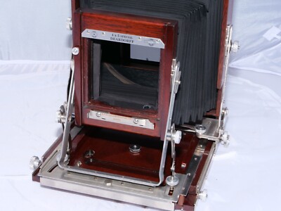 Deardorff 4x5 Special Field Camera. Graflok Revolving Back. 3 Bds