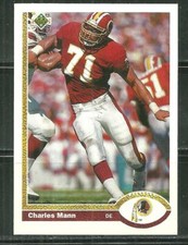 1991 UPPER DECK FOOTBALL CHARLES MANN #278