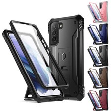 For Galaxy S22 S22 Plus S22 Ultra Case Full Body Cover with Screen Kickstand
