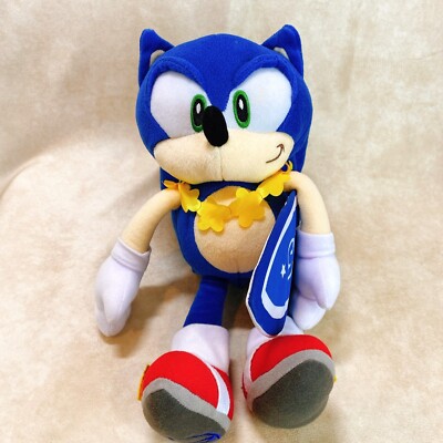 2013 SEGA Sonic the Hedgehog Super Jumbo Surfbrett Plüsch Puppe Japan limitiert