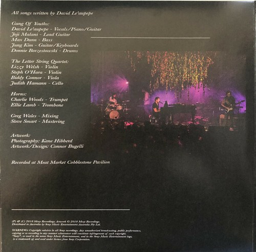 GANG OF YOUTHS MTV Unplugged Live In Melbourne MAGENTA 2x LP gfold Vinyl SEALED - Bild 7 von 8