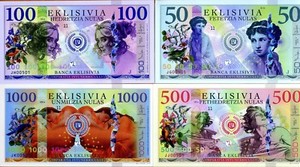 Set , Eklisivia, 50;100;500;1000 Nulas, 2016, POLYMER, UNC Vampires, Sirens