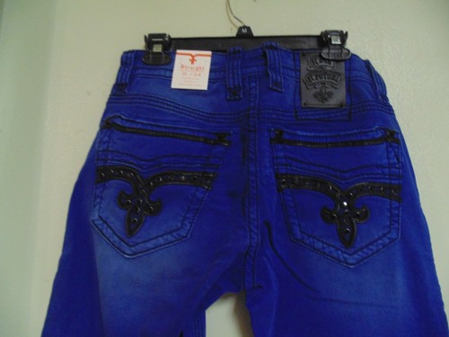 Rock Revival Men's Jeans (Kipper) Royal 