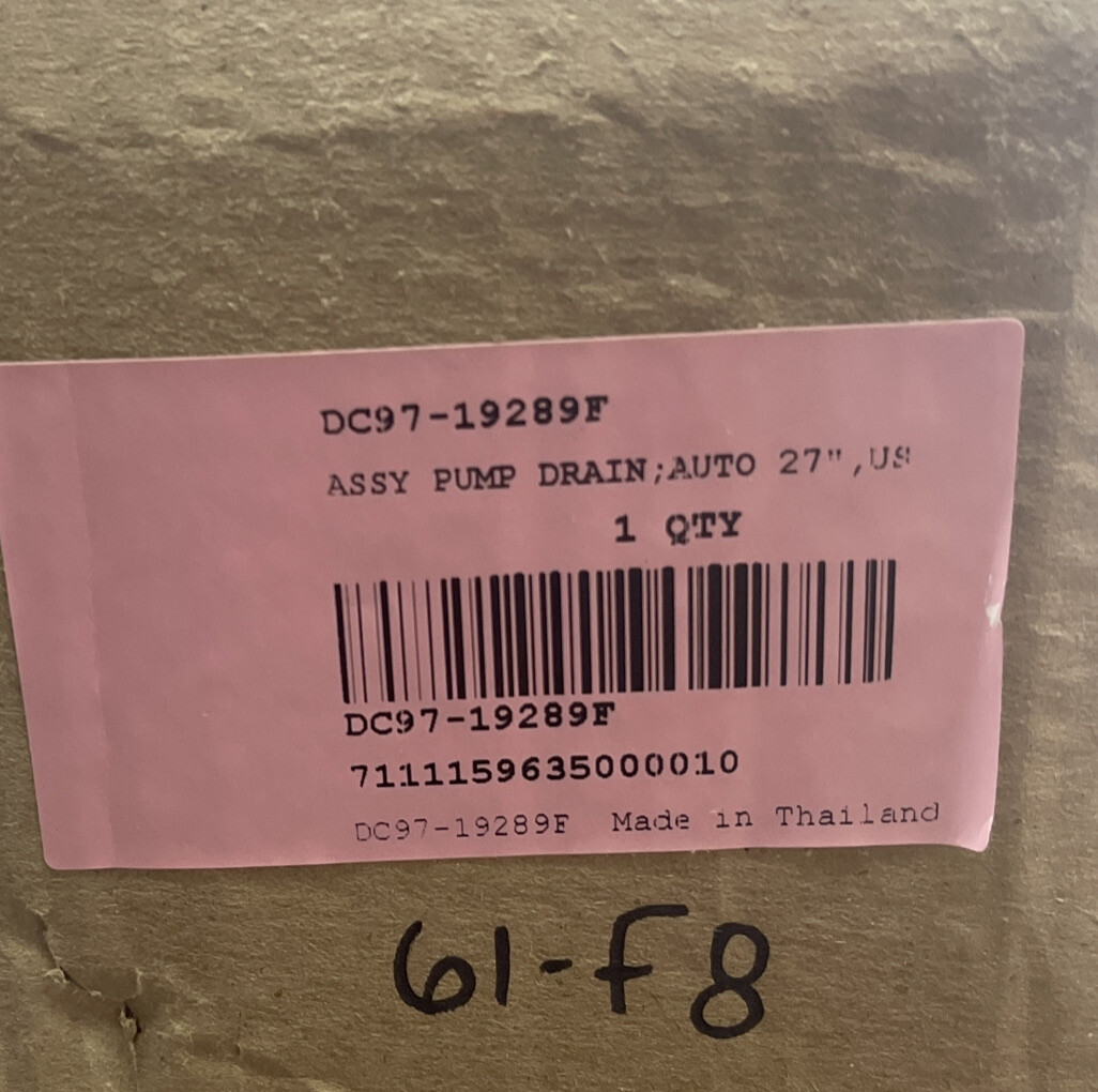 OEM Genuine Samsung Washer Drain Pump Assembly DC9717366A DC97