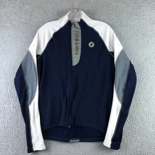 Castelli Proline Full Zip Jacket Womens Large Blue Techno Sport Wear Cycling