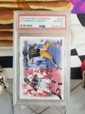 🔥🔥👀2000 TOM BRADY ROOKIE-SKYBOX DOMN/CARMAZZI COMBO👀🔥💎PSA 10 GEM MINT💎🔥