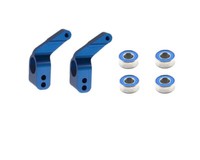 Traxxas RadträGer Hinten Alu Blau TRX3652A Rustler Vxl, Stampede Vxl, Slash 2WD