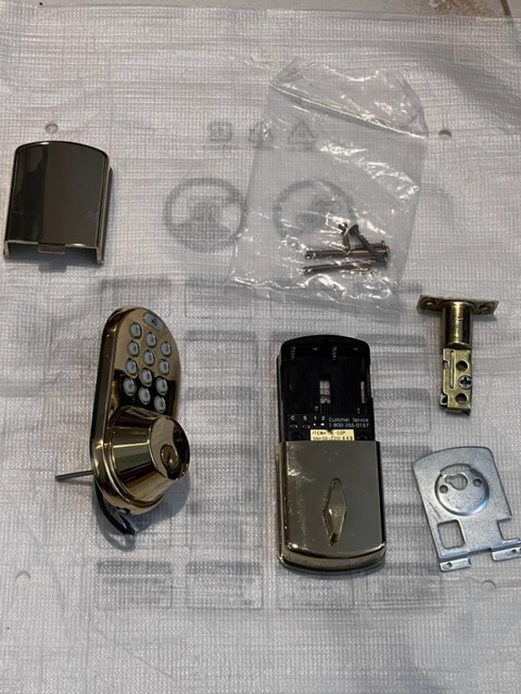 MiLocks DF-02P Keyless Entry Deadbolt Electronic Lock Parts Only  -image
