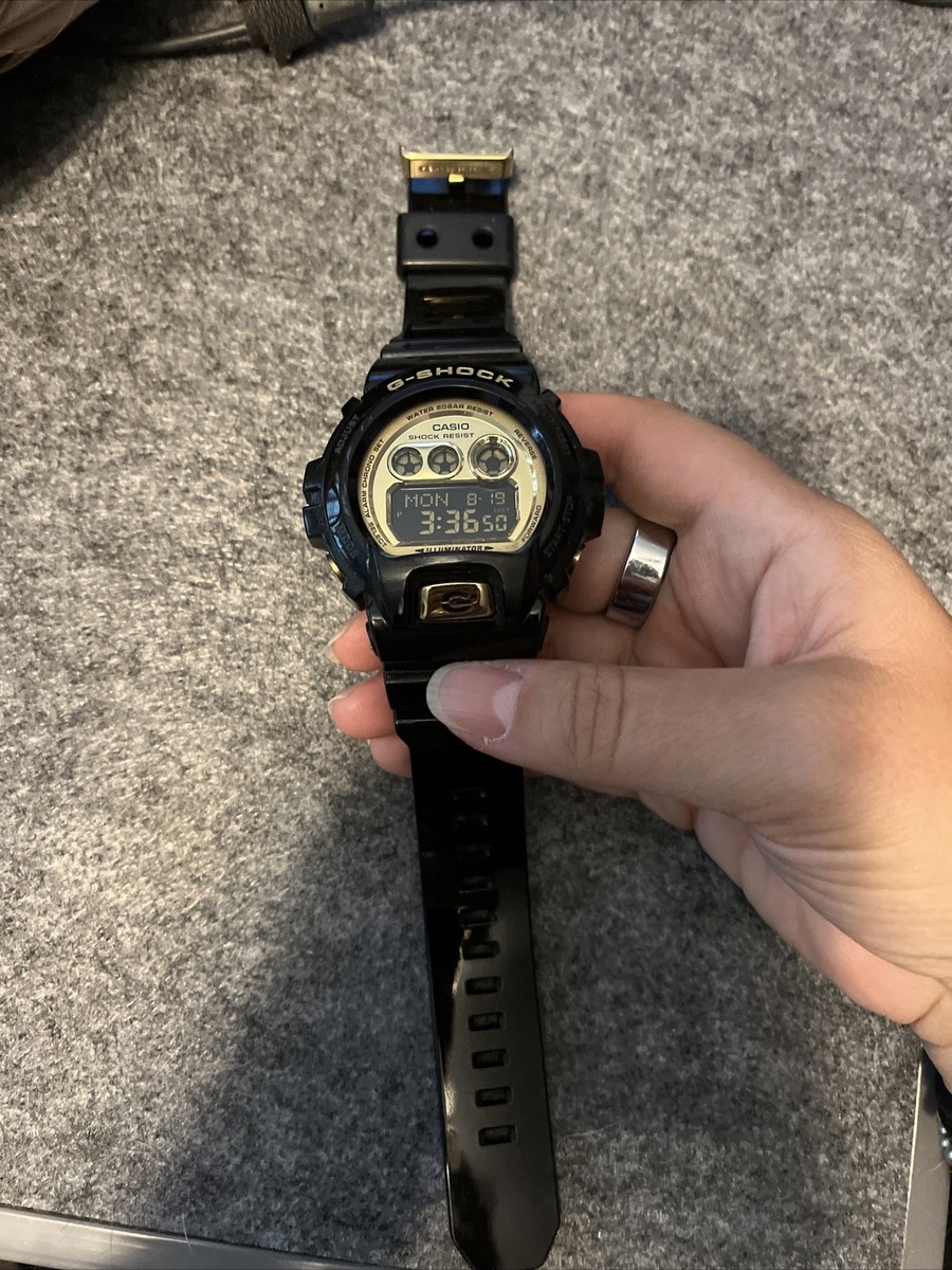 Casio G-SHOCK 3420 Men's Black & Gold GD-X6900FB XLARGE Casio G-SHOCK 3420 Men's Black & Gold GD-X6900FB XLARGE
