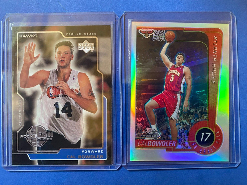 Cal Bowdler Two Card Lot