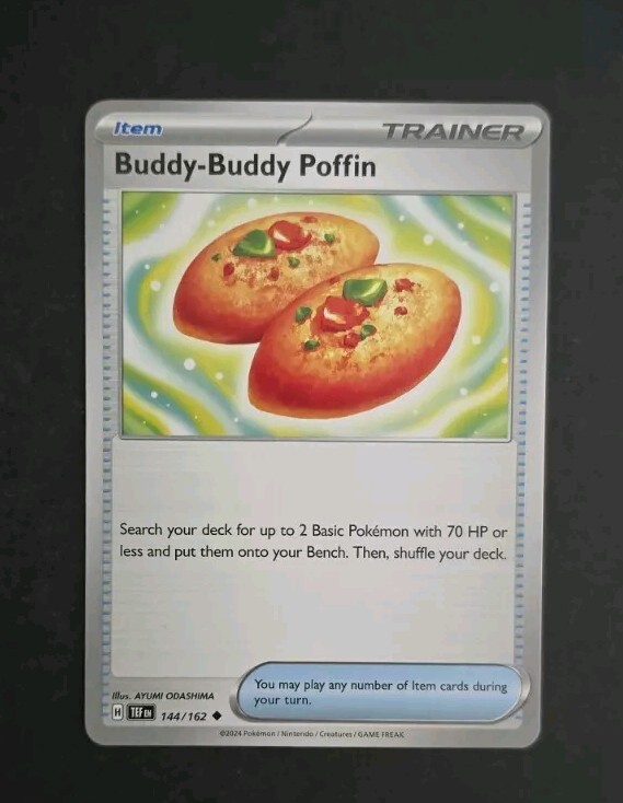 Buddy-Buddy Poffin 144/162 Pokemon Temporal Forces | eBay