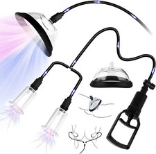 Pussy Pump Nipple Pump Vacuum Vagina Pump Nipple Pussy Sucker Sex Toy for Women