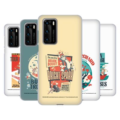 OFFICIAL TOM AND JERRY RETRO SOFT GEL CASE FOR HUAWEI PHONES 4