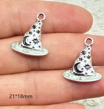 Lot 50 Pcs Halloween Metal Charms DIY Earring Jewelry Making Pendant