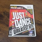 Just Dance Greatest Hits (Nintendo Wii, 2012) w/ manual