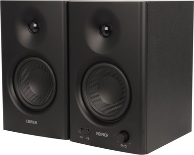 Edifier MR4 2.0 Studiomonitore Black Studio Lautsprecher Schwarz Stereo Aktiv