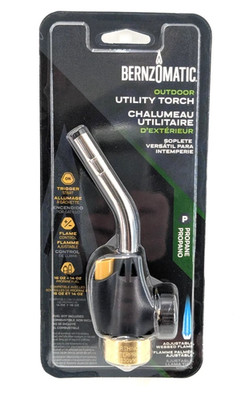 Bernzomatic Fire Starter Utility Torch w/ Trigger-Start Ignition & Webbed Flame