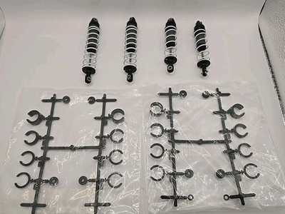 Fits Traxxas Rustler 4X4 Front & Rear Ultra Shocks w/ Springs  BL-2S XL5 VXL 