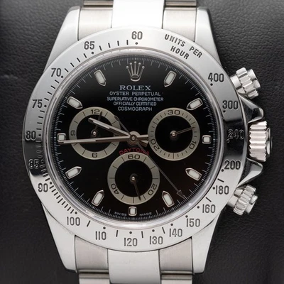 Reloj Rolex Cosmograph Daytona 116520 40mm Esfera Negra - Imagen 1 de 4