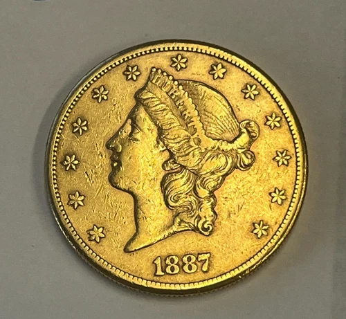 1887-S Liberty Double Eagle — photo from the most recent tracked eBay sale