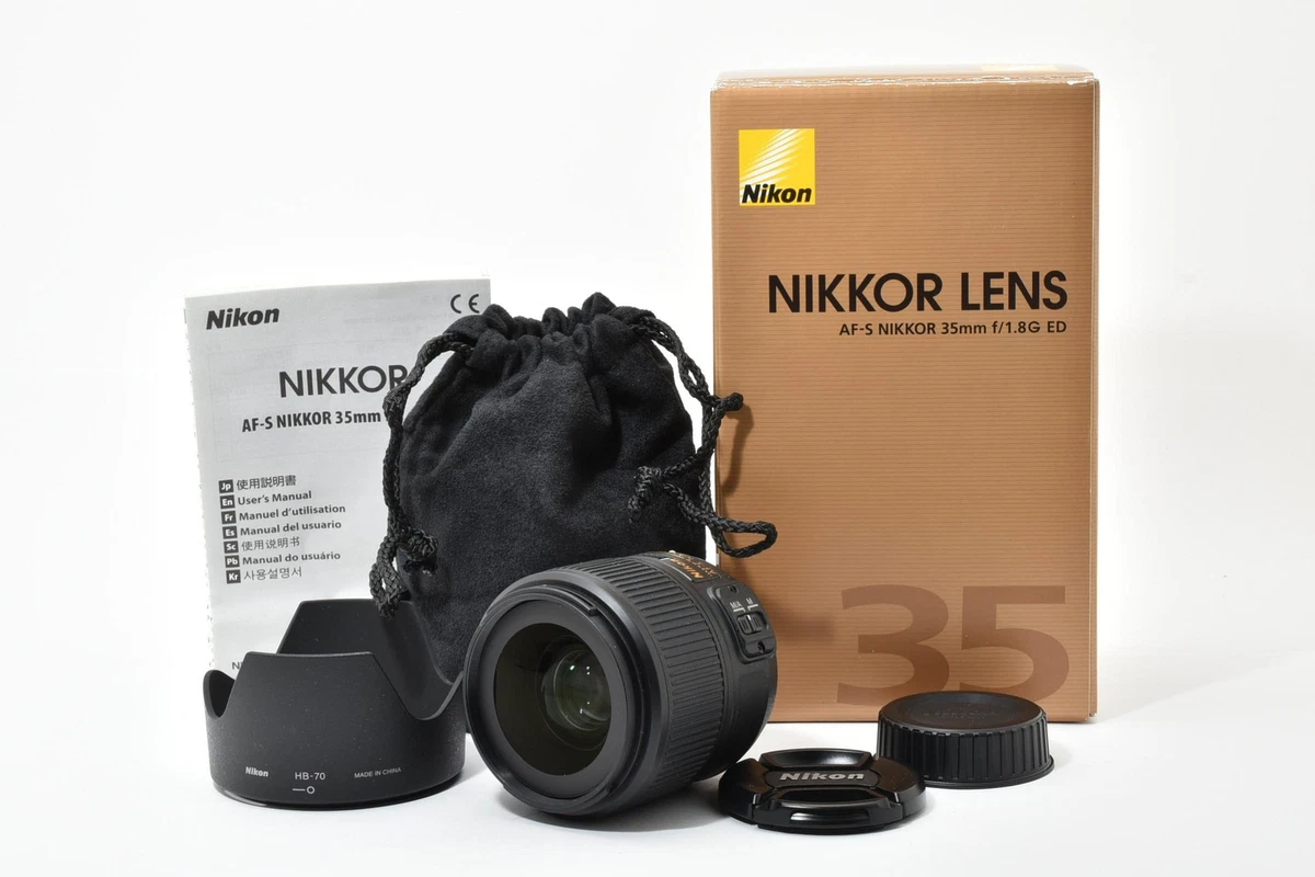 Nikon NIKKOR f/1.8 Camera Lenses 35mm Focal for sale | eBay
