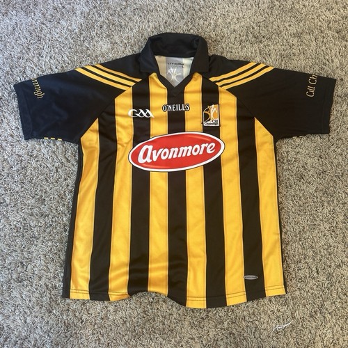 Large O'Neills GAA jersey with black and yellow vertical stripes #gaa #ireland