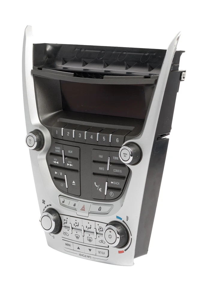 2010-2011 Chevrolet Equinox AMFM Radio Audio Climate Controls w Display 20920042 Foto 2 de 4