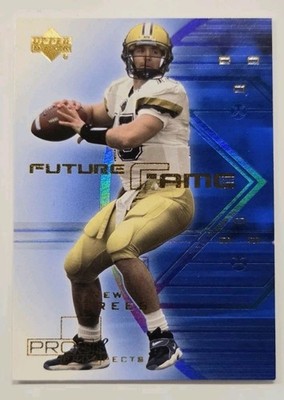 2001 Upper Deck Pros & Prospects - Future Fame Drew Brees #F3 RC