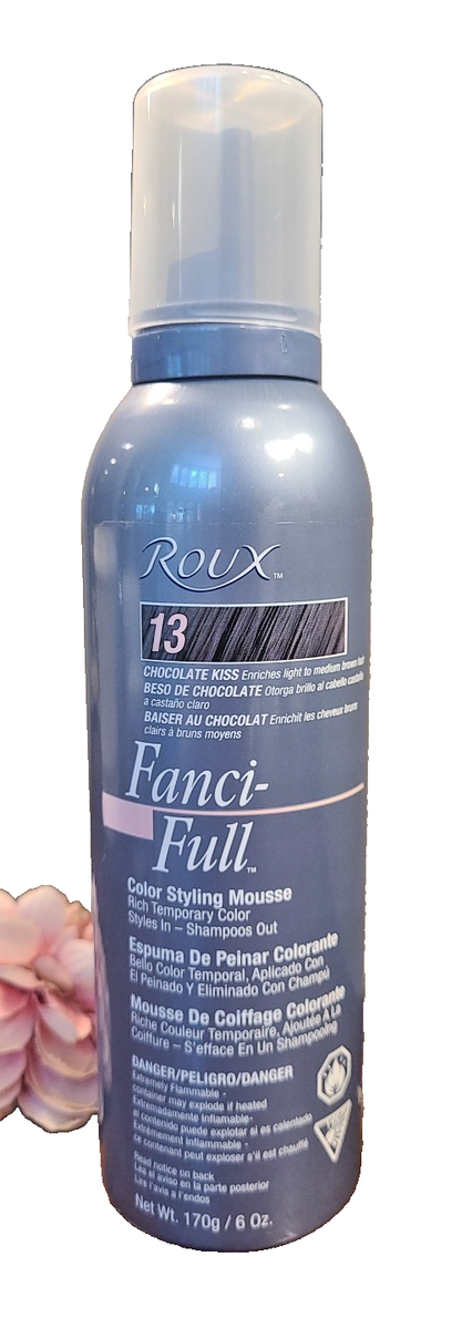 1 CHOCOLATE KISS 13 ROUX Fanci Full Instant Color Mousse ORIGINAL